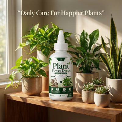 Indoor plant shelf