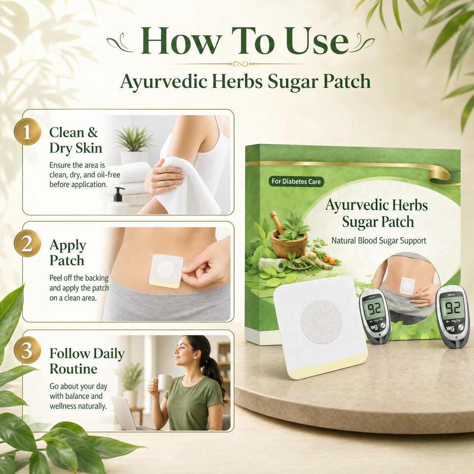 HerbPatch™ - Ayurvedic Herbs Sugar Patch — image 11